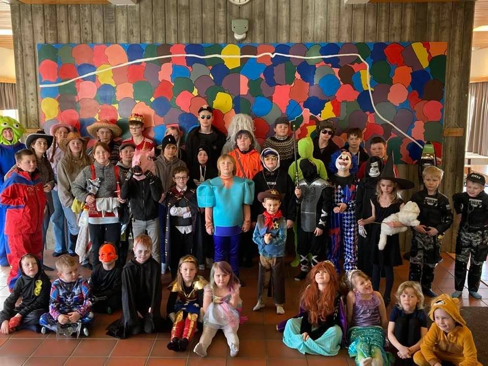 Öskudagur - furðuverur á ferð