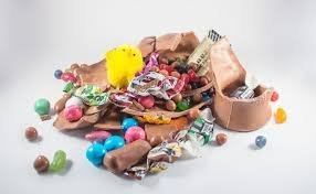 Súkkulaðiegg og sælgæti fylgja páskum :)