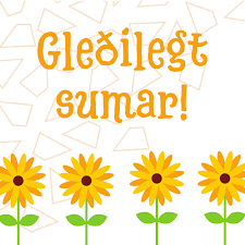 Gleðilegt sumar