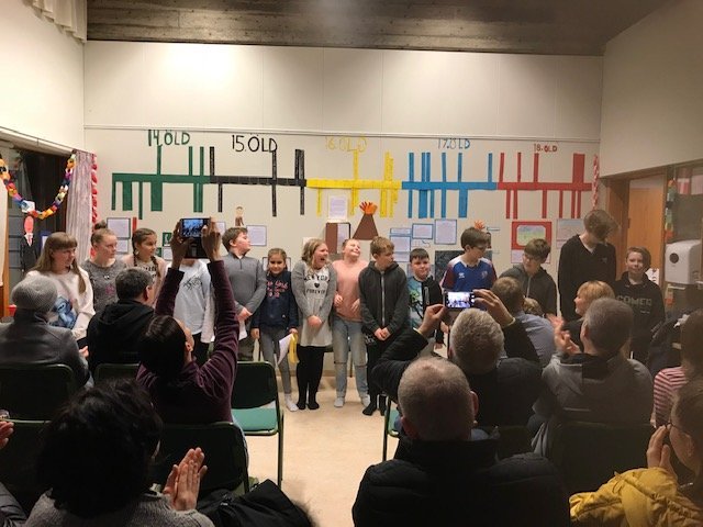 Bekkjarkvöld hjá 5. - 7. bekk