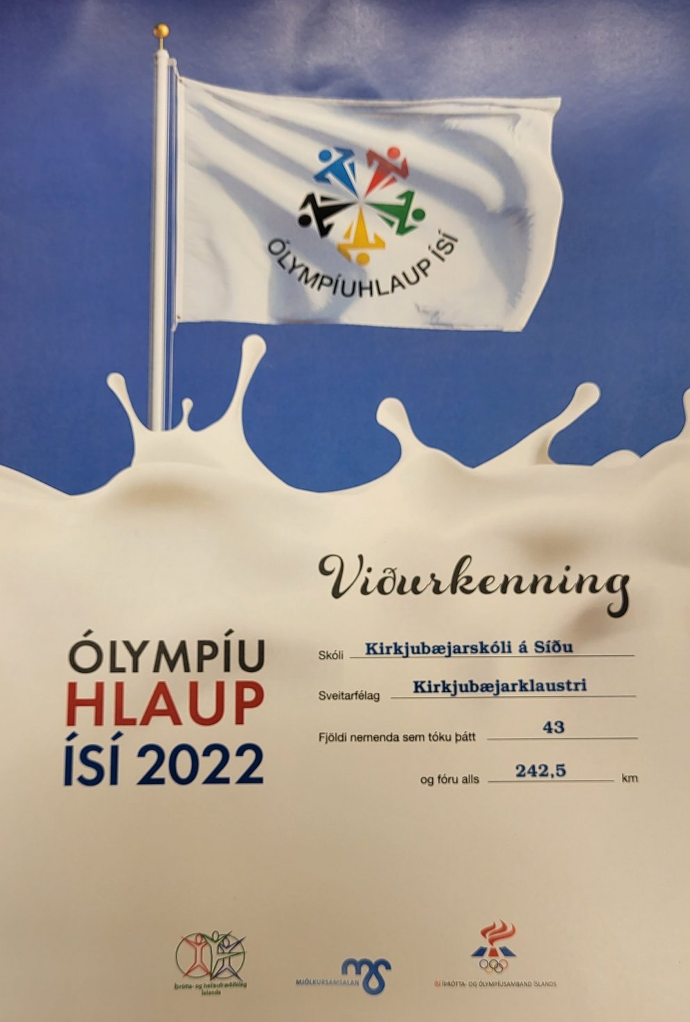 Ólympíuhlaup ÍSÍ 2022