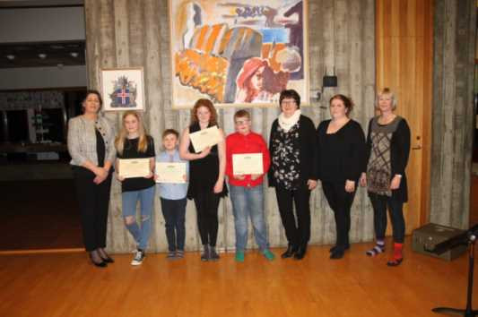 Upplestrarhátíð Kirkjubæjarskóla 2018