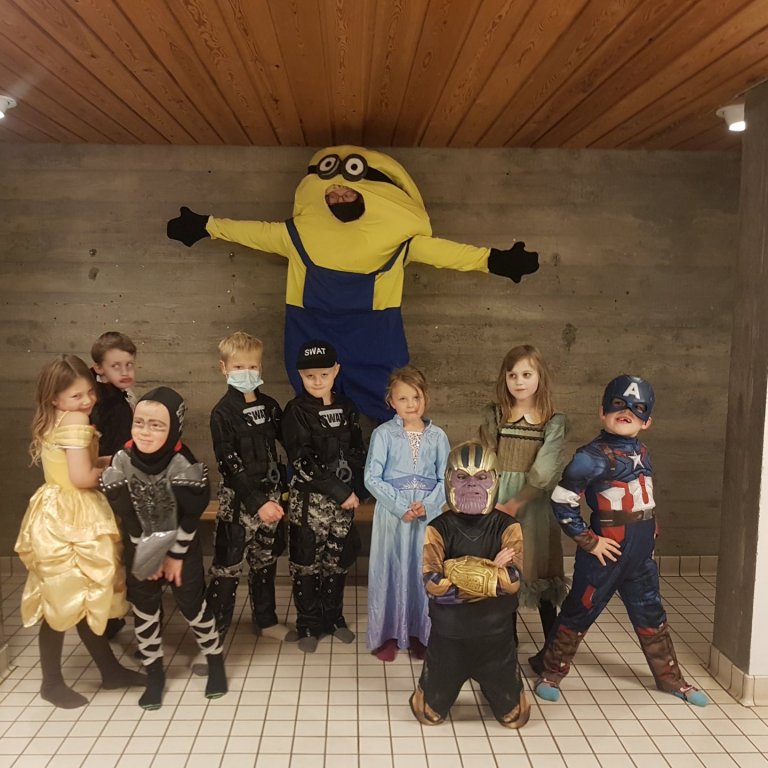 Búningadagur á yngsta stigi