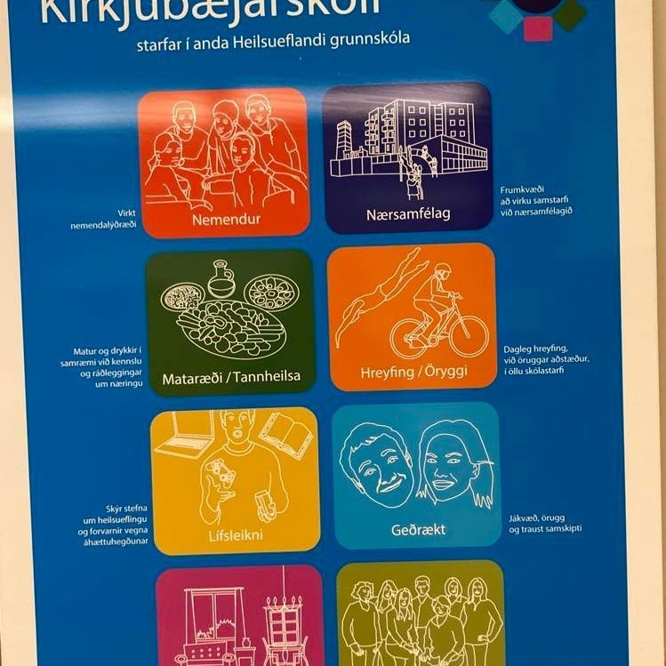 Kirkjubæjarskóli- Heilsueflandi grunnskóli !