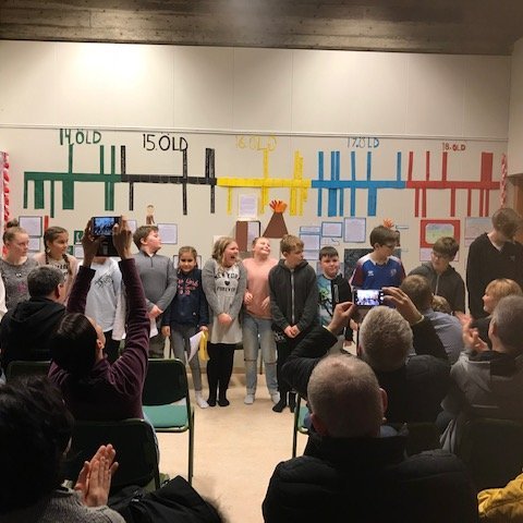 Bekkjarkvöld hjá 5. - 7. bekk