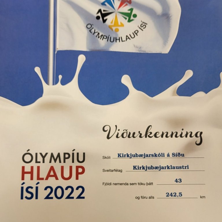 Ólympíuhlaup ÍSÍ 2022