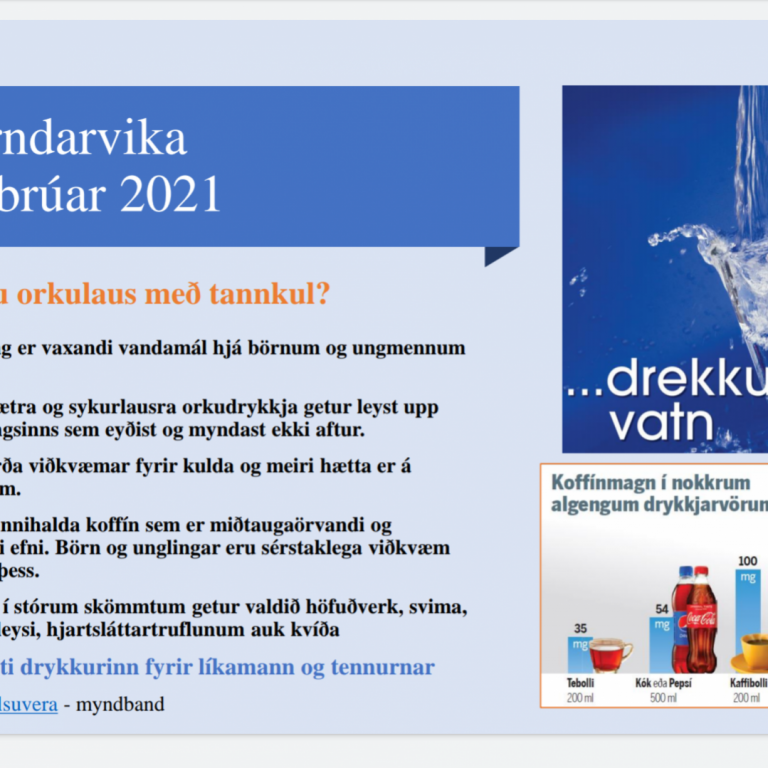 Tannverndarvika 1.-5. febrúar