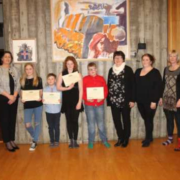 Upplestrarhátíð Kirkjubæjarskóla 2018